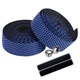 Обмотка на кермо EsLNF Anti-slip Soft, силікон, пара, синій (BT85-blue) - зображення 1