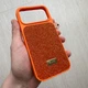 Чохол 3в1 для iPhone 17 Pro Bingo Crystal Помаранчевий - кейс, лінзі на камеру та браслет - зображення 4