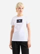 Футболка хлопковая длинная женская Armani Exchange 929781630 XL Белая (1159855038) - изображение 1