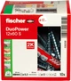 Kołek rozporowy Fischer DuoPower 12 x 60 mm S z wkrętem 10 szt. 538258 (4048962262254) - obraz 1