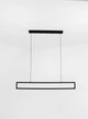 Люстра підвісна Simple Line (Medium) Чорний LED (SDLC-00055) - изображение 5