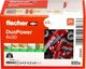 Kołek rozporowy Fischer DuoPower 6 x 30 mm 100 szt. 535453 (4048962239836) - obraz 1