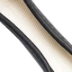 Чохол на кермо 36см S шкіряний чорний з одним швом Elegant Plus EL 105 811 - зображення 4