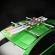 Багажник Amos Ski Lock 3 для 3-х пар лыж или сноуборда алюминиевый с замками 7703S - изображение 8