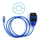 Диагностический сканер для авто OBD2 VAG-COM KKL409 USB автосканер - изображение 4