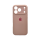 Защитный чехол-накладка Silicone Full Case AA Camera Protect для Apple iPhone 17 Pro Pink Sand (FullAAi17P-15) - изображение 1