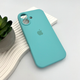 Защитный чехол-накладка Silicone Full Case AA Camera Protect для Apple iPhone 17 Sea Blue (FullAAi17-17) - изображение 3