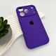 Защитный чехол-накладка Silicone Full Case AA Camera Protect для Apple iPhone 17 Pro Max Amethist (FullAAi17PM-54) - изображение 3