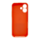 Защитный чехол-накладка Silicone Full Case AA Camera Protect для Apple iPhone 17 Grapefruit (FullAAi17-37) - изображение 2