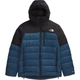 Пуховик The North Face Kalix Down Hoodie, темно-сине-бирюзовый, M - изображение 7