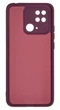 Панель Soft Silicone Case для Redmi 10C (т.п.), Бордовий - зображення 2