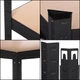 Стелаж металевий SPRINGOS HA5261 5 полиць 150x75x30 см - изображение 3