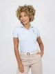 Поло женское U.S. Polo Assn 214968-ZH00A(PALE PERRY) L Светло-голубое (786662318843) - изображение 1