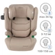 Автокрісло Kidwell Tendo Isofix I-Size гр. 2-3 15-36 кг бежеве, 5906601707605 - зображення 10