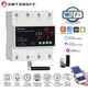 Розумне трифазне Wi-Fi реле SMTONOFF 100A 4P з амперметром, ватметром, таймером і захистом напруги - зображення 2