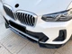 Юбка накладка переднего бампера M Performance X3 G01 / X4 G02 LCI 2022-2024, ABS пластик цвет черный глянец для BMW X4 G02 2018- (9086) - изображение 2