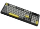 Клавіатура бездротова ігрова Ajazz AF-BGY-98 Plus Black-Gray-Yellow 2.4G/Bluetooth/USB - зображення 4