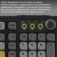 Клавіатура бездротова ігрова Ajazz AF-BGY-98 Plus Black-Gray-Yellow 2.4G/Bluetooth/USB - зображення 10