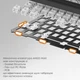 Клавіатура ігрова механічна Ajazz AK-820-Max Magnetic Switch USB RGB White - зображення 4