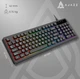 Клавіатура ігрова провідна Ajazz AF-B-98 USB Black - зображення 11
