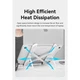 Блок живлення Laptop X-type Stand White ABS 83-170мм Vention - зображення 3
