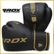 Профессиональные боксерские перчатки для бокса и единоборств RDX F6 Kara Matte Golden 12 унций - изображение 10