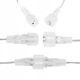 Гирлянда бахрома уличная (наружная) Springos 2 м 136 LED Pilot CL4008 Mix - изображение 8