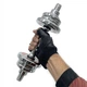 Перчатки для тяжелой атлетики и фитнеса Gym SP NE-LG-32-M, размер M - изображение 5