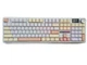 Механічна бездротова (Bluetooth + 2,4G) клавіатура з HOT SWAP AULA F108PRO RGB CaramelLattle Switch Mac/Win УКР/АНГЛ Yellow (F108PY) - изображение 4