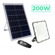 Прожектор GTV BRAVOS, сонячна панель, 200W, 6400K, IP65, 120°, на пульті (LD-BRAVOS200W-64) - LD-BRAVOS200W-64 - зображення 2