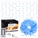 Гірлянда бахрома вулична (зовнішня) Springos 12 м 300 LED Pilot CL306 Blue - зображення 1