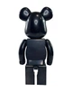 Фігурка Bearbrick Чорний Глянцевий 400% (28 см) - изображение 1