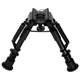 Сошки Vector Optics Carbon Fiber Bipod на антабку (висота 15.2 - 22.9 см) з перехідником на Weaver/Picatinny - изображение 1