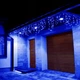 Гирлянда бахрома уличная (наружная) Springos 12 м 300 LED CL302 Blue - изображение 9