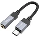 Переходник HOCO UPA32C Type-C to 3.5mm (Black) (243405) - изображение 3