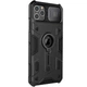 Пластиковая накладка Nillkin Armor со шторкой для камеры для Apple iPhone 11 Pro Max (6.5") (Черный) (68727) - изображение 3