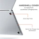 Чехол-накладка Clear Shell для Apple MacBook Air 13.3'' (2020) (Прозрачный) Epik (178469) - изображение 3