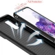 Ударопрочный чехол Serge Ring с защитой камеры для Samsung Galaxy S20 FE (Черный) Epik (144140) - изображение 9