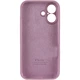 Чехол Silicone Case с защитой камеры для Apple iPhone 17 (6.3") (Лиловый / Lilac Pride) Epik (240776) - изображение 3