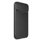 Карбована накладка Nillkin Synthetic Fiber S на Apple iPhone 14 (6.1") (Black) (142478) - зображення 3