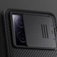 Карбована накладка Nillkin Pro зі шторкою для камери на Xiaomi 13T Pro (Black) (190833) - зображення 7