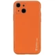 Кожаный чехол Xshield для Apple iPhone 14 Plus (6.7") (Оранжевый / Apricot) (140926) - изображение 1