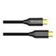 Дата кабель USB-C to USB-C 1.0m USB3.2 (20Gbps 4K PD100W) Gen2 5А black ColorWay (CW-CBPDCC062-BK) ColorWay CW-CBPDCC062-BK 939331 - зображення 2