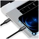 Дата кабель USB-C to USB-C 1.0m USB3.2 (20Gbps 4K PD100W) Gen2 5А black ColorWay (CW-CBPDCC062-BK) ColorWay CW-CBPDCC062-BK 939331 - зображення 12