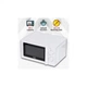 Мікрохвильова піч Adler AD 6205 Adler AD 6205 957778 - зображення 7