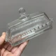 Маслянка скляна 14х8,5х7,5 см S&T 706-1 прозора - зображення 2