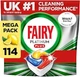 Капсули для посудомийних машин 4 в 1 Fairy Platinum Plus All in One Box 6 уп*19 шт= 114шт - изображение 2