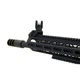 Набір: цілик та мушка DLG Tactical (DLG-166) Low Profile складні на планку Pitcatinny (чорний) - изображение 7