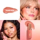 Легкие кремовые румяна-стик Charlotte Tilbury в персиковом оттенке Peachy Glow, 9g - изображение 2