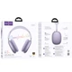 Бездротові накладні навушники HOCO W65 Happy BT headphones Purple (6942007650373) - зображення 2